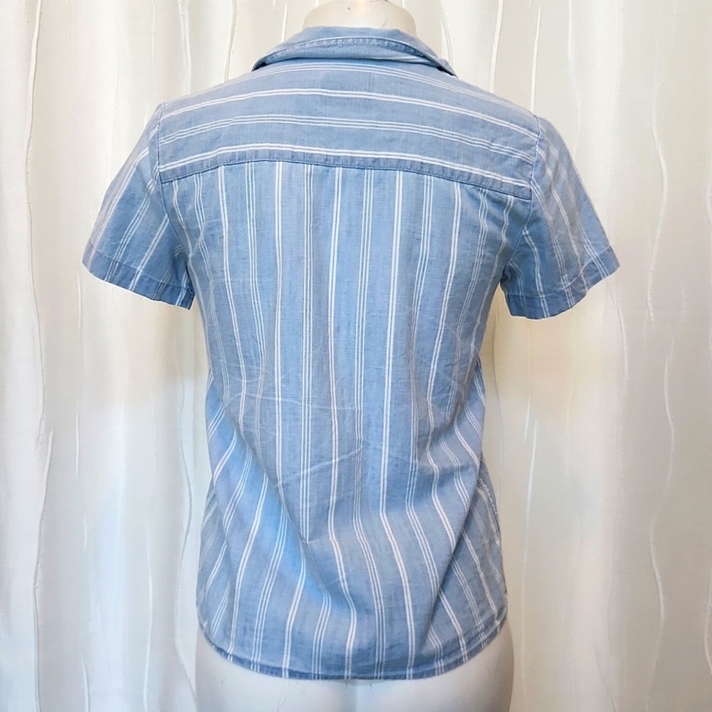 United By Blue Striped Button Shirt - Picture 2 of 4
